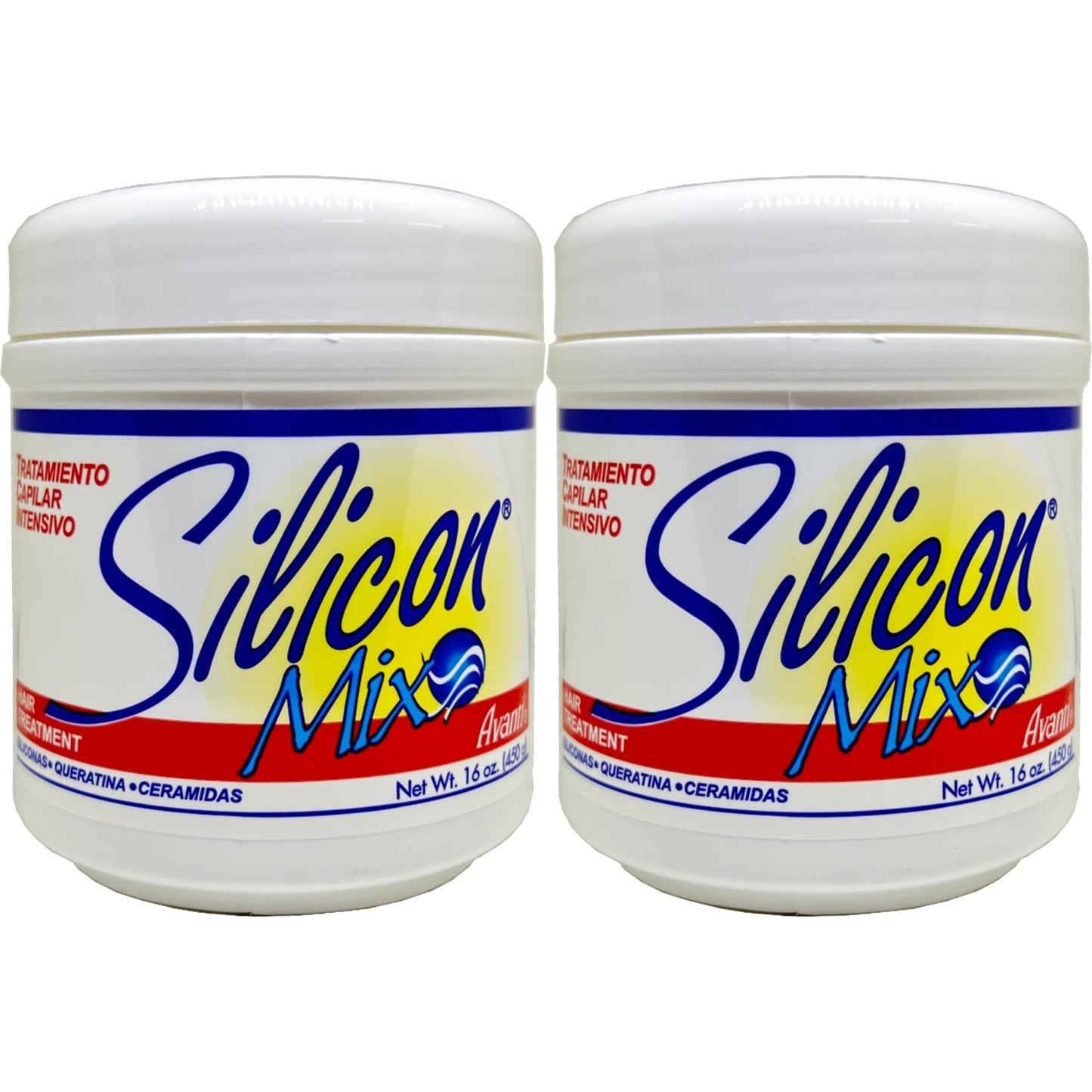 Silicon Mix Intensive Hair Treatment 16oz Pack of 2 – Deep Conditioning for Dry & Damaged Hair