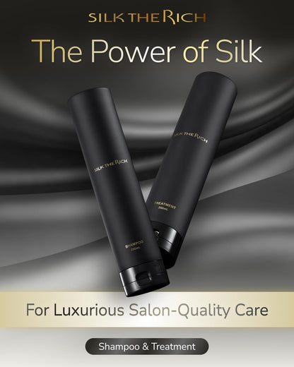 Silk The Rich Shampoo & Conditioner Set – Clarifying, Moisturizing, Color-Safe, Sulfate-Free