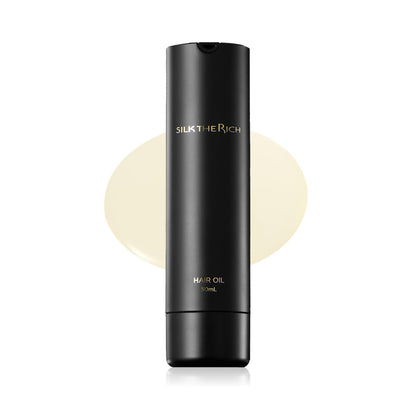 SILK THE RICH Hair Oil – Heat Protectant, Split End Repair, Smoothing (50ml)