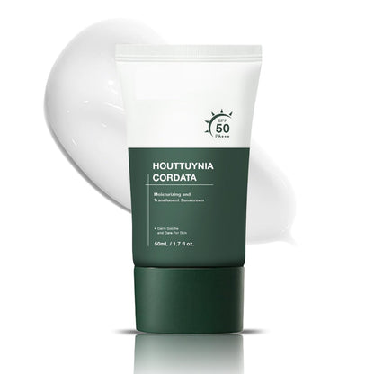 Silky Moisture Sunscreen — Korean SPF 50+ PA++++ Clear Filter Sun Essence, No White Cast