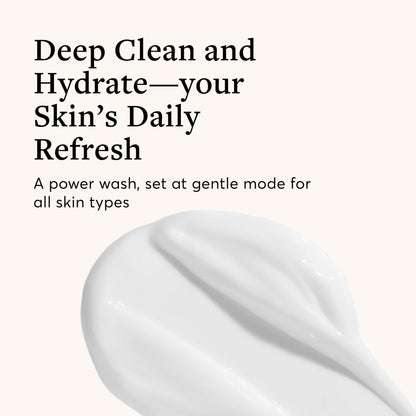 Silver Mirror Everyday Cream Cleanser (5 Fl Oz) – Gentle Hydrating Facial Cleanser for All Skin Types
