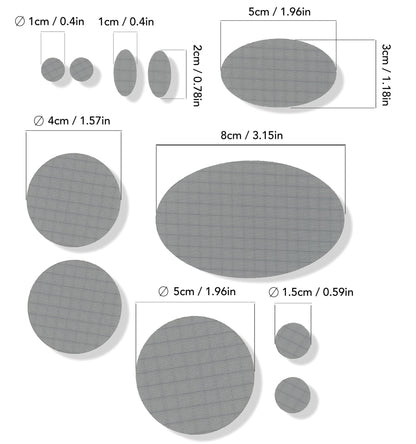 Repair Patches (30+ Colours) for Puffer Jackets, Tents, Upholstery - Stick On, Waterproof, Tear-Cold-Heat-Resistant