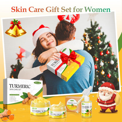 Silvercell Turmeric Skin Care Set – Complete Facial Kit for Hydration & Glow
