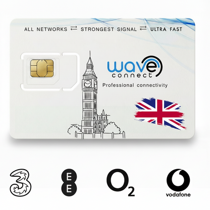 UK Quad Network 25 GB / 12 Months