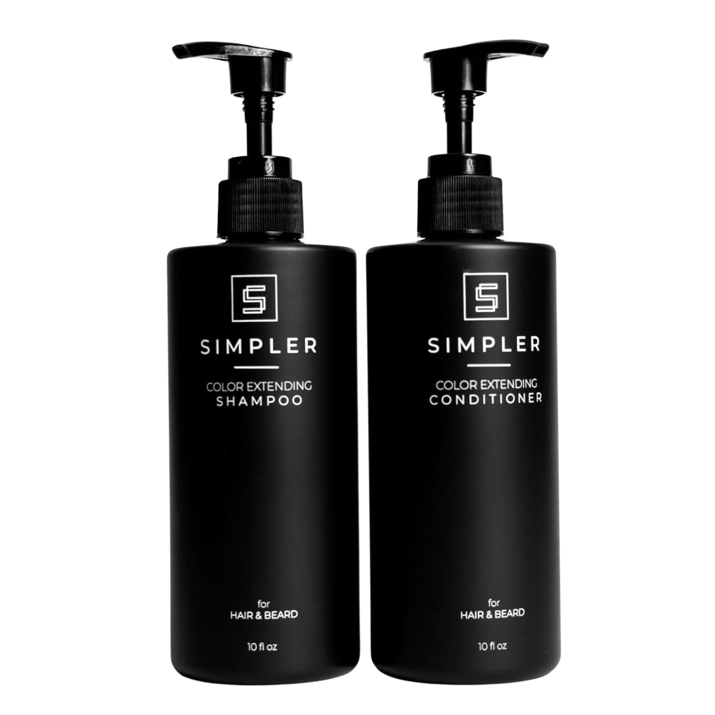 SIMPLER HAIR COLOR: Color Protecting Shampoo & Conditioner for Men, Mountain Spice
