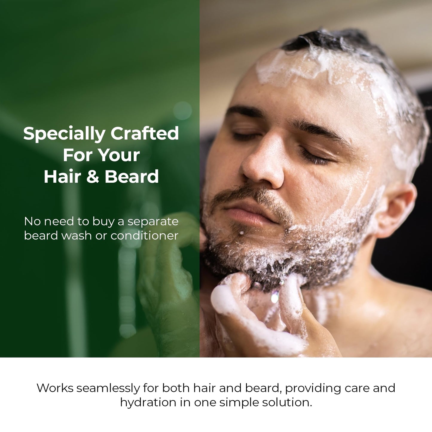 SIMPLER HAIR COLOR Shampoo for Men | Mountain Spice – Dye-Free Color Care