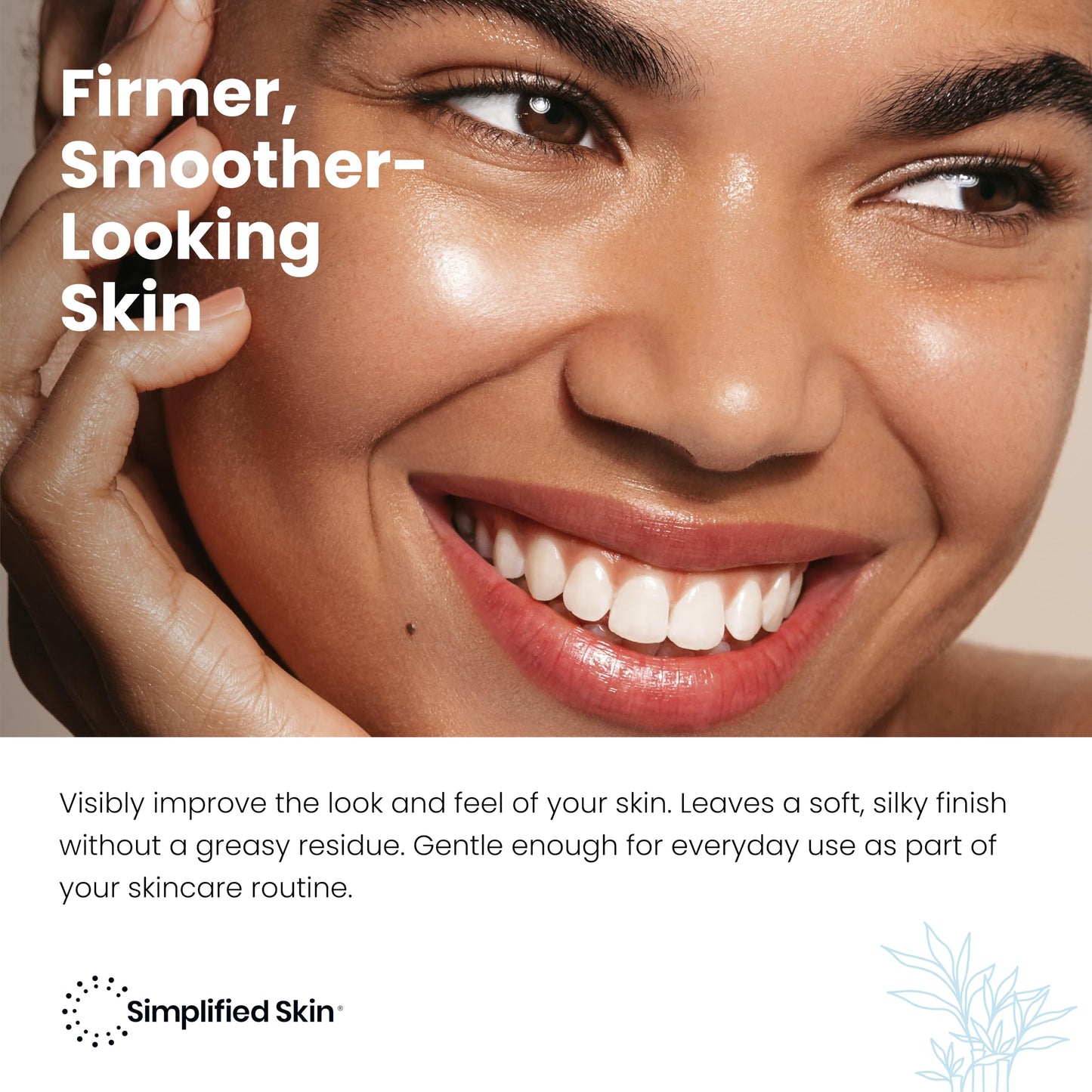 Simplified Skin Retinol Cream for Face (2-Pack) – 2.5% Retinol Moisturizer with Hyaluronic Acid for Fine Lines, Firming & Collagen Support – 1.7 oz
