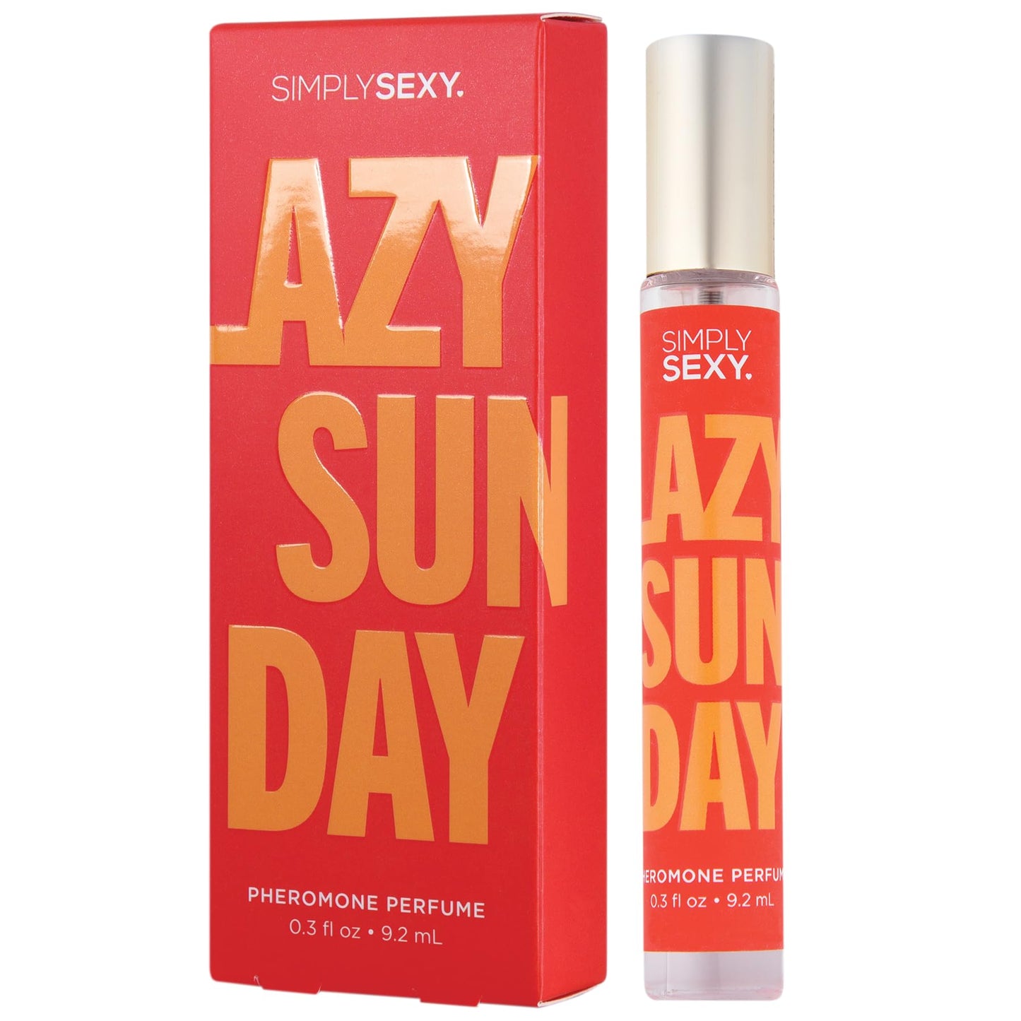 SIMPLY SEXY Affirmations Lazy Sunday Pheromone Perfume – Citrus Floral Woody Scent, 0.3 fl oz