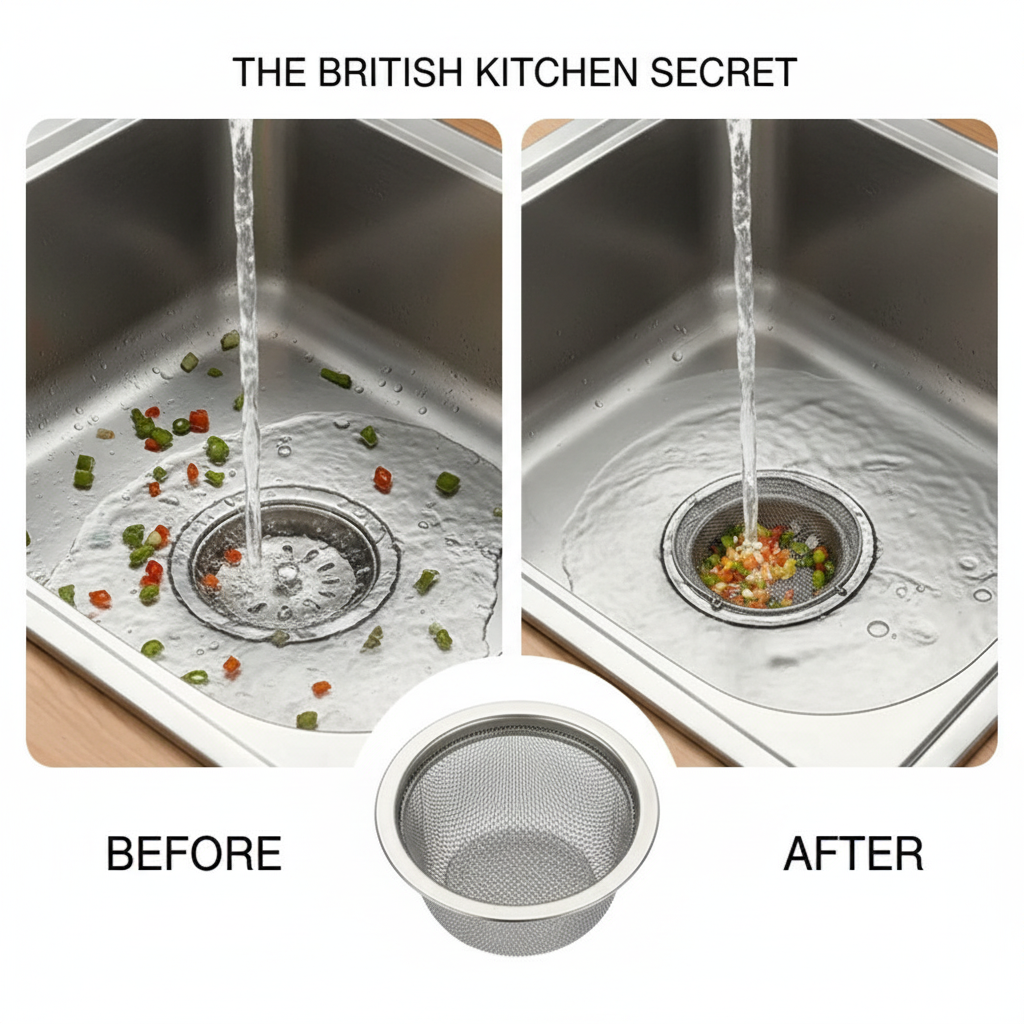 Stainless Steel Kitchen Sink Filter Hair & Food Catcher for Home Use
