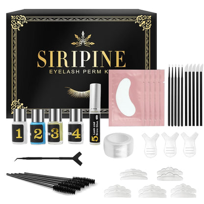 Siripine Eyelash Lift Kit – DIY Lash Perm Set for Natural Curl & Long-Lasting Lift