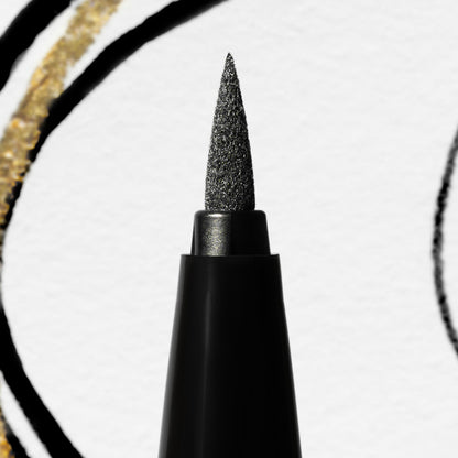 Sisley Paris Ligne Noire Eyeliner – Deep Black, High-Intensity, Waterproof, Vitamin Peptide Lash Support | Easy Application