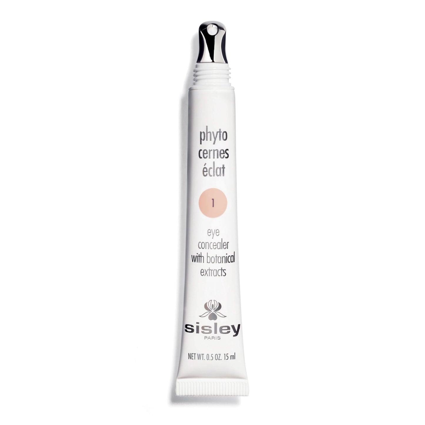 Sisley Paris Phyto-Cernes Eclat No.1 Eye Concealer | 15 mL with Brush | Natural, Long-Wear Finish