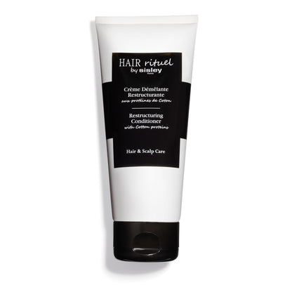 Sisley Paris Restructuring Conditioner with Cotton Proteins – 200 mL | Detangle, Smooth & Shine