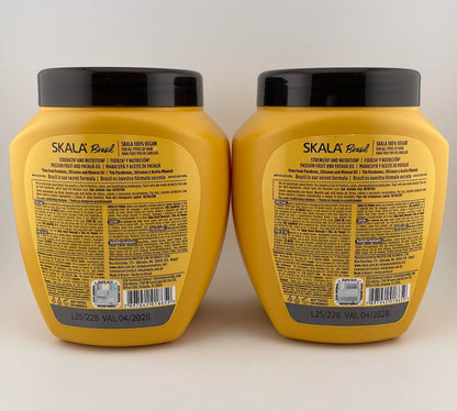 SKALA Maracuja Passion Fruit – Vegan, Cruelty-Free Curl Moisturizer (2x1000g)