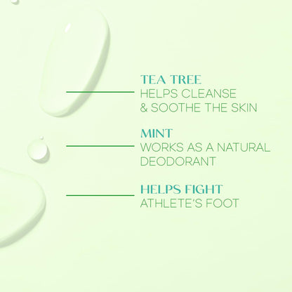 Skin 2.0 Tea Tree & Mint Foot Masks – Cooling Hydration & Gentle Exfoliation (Korean Skincare) – 3 Pairs