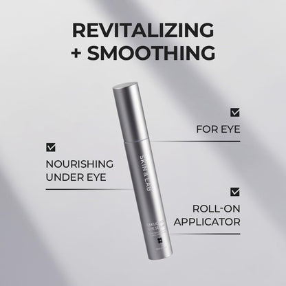 SKIN&LAB Anti-aging Rollers Duo Set – Bakuchiol Eye Serum & Retinol Lifting Roller | Korean Vegan Gift Set