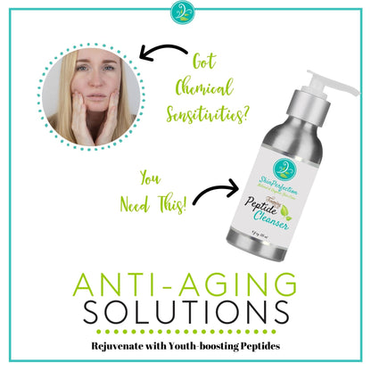 Skin Perfection Foaming Peptide Cleanser – EWG Verified, Amaranth & Botanicals, 4 oz