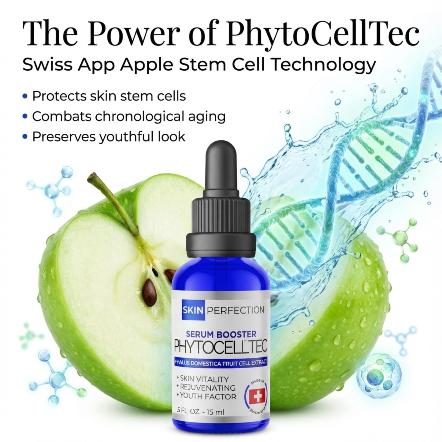 Skin Perfection Phytocell Tec Malus Domestica Apple Stem Cells Serum Booster | DIY Anti‑Aging