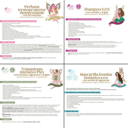 Ritual Botanico Organic Keratin Kit — Straighten, Repair & Relax Hair | Vegan, Formaldehyde-Free, Colombia