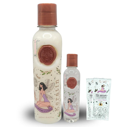 Skin Revolution Ritual Botánico Organic Keratin – Natural, Vegan Hair Straightening (250ml) | Colombia