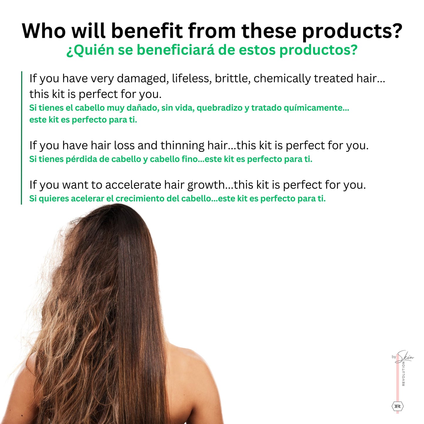 Skin Revolution Ritual Botanico Organic Keratin Kit | Safe, Vegan Hair Straightening (Colombia)