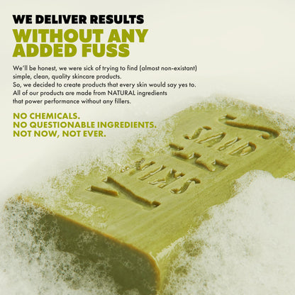 Skin Said Yes - Pure Olive Oil Soap Bar Set of 4 | Made in Greece | 7.2 oz per Bar