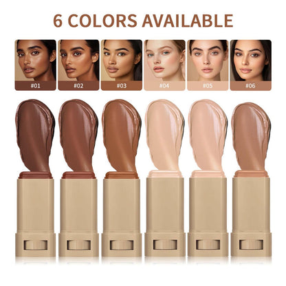 Skin Tint & Contour Stick – Hydrating Serum-Infused Tint with Buildable Coverage