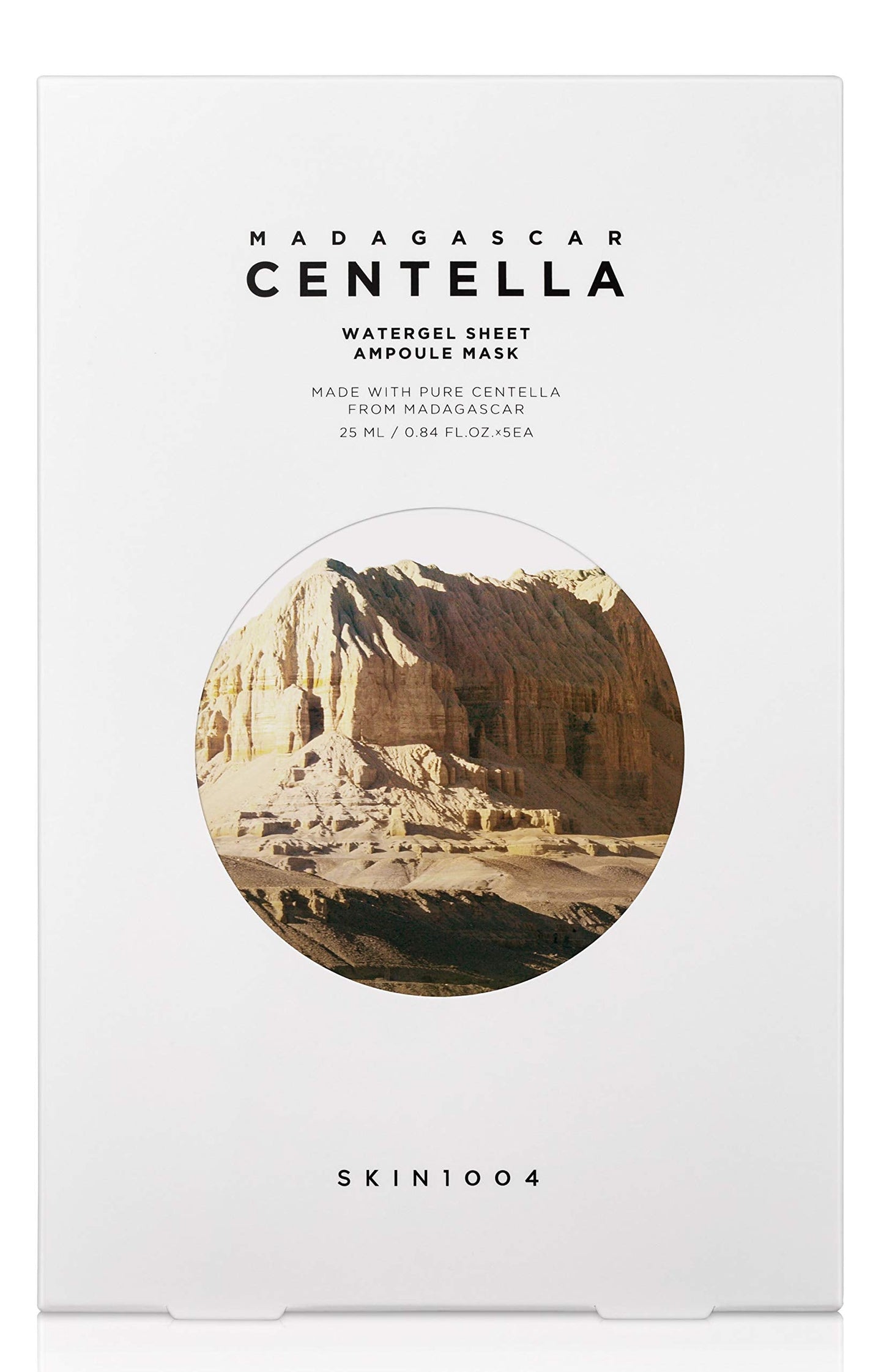 SKIN1004 Madagascar Centella Watergel Sheet Ampoule Mask (1 Box, 5 Sheets)