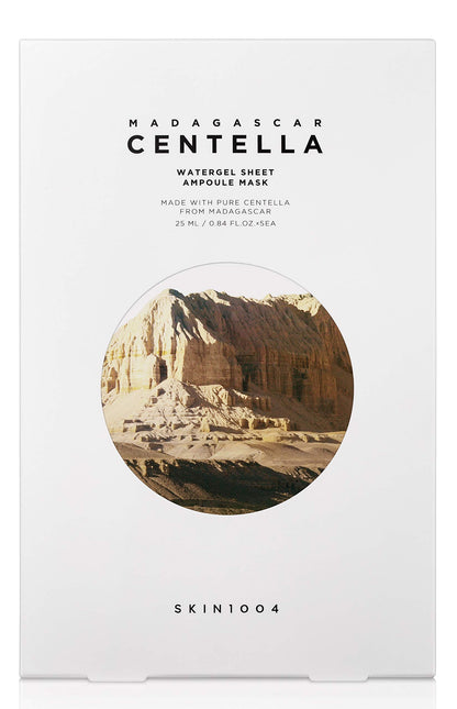 SKIN1004 Madagascar Centella Watergel Sheet Ampoule Mask (1 Box, 5 Sheets)