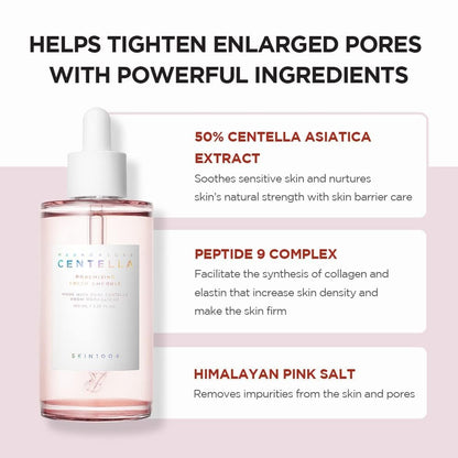 SKIN1004 Madagascar Centella Poremizing Fresh Ampoule & Light Gel Cream Bundle – 100ml + 75ml