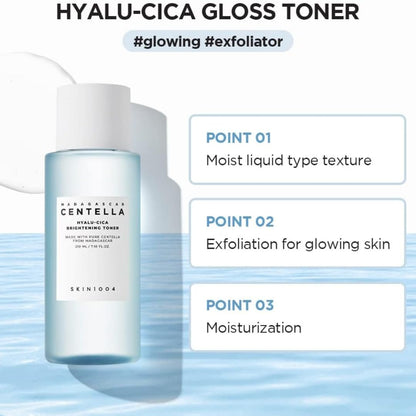 SKIN1004 Madagascar Centella Hyalu-CICA Brightening Toner 30ml | Hydration, Brightening & Soothing