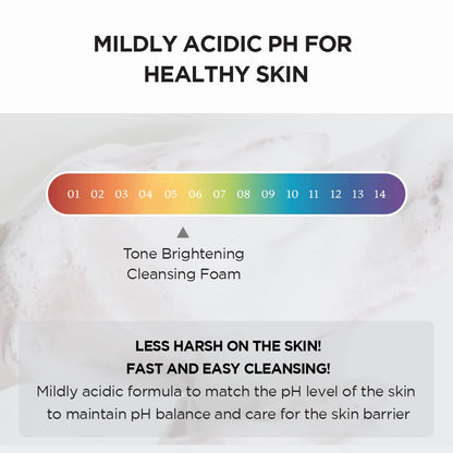 SKIN1004 Tone Glowing Cleansing Gel Foam 125ml – Makeup Remover & Hydrating Face Cleanser