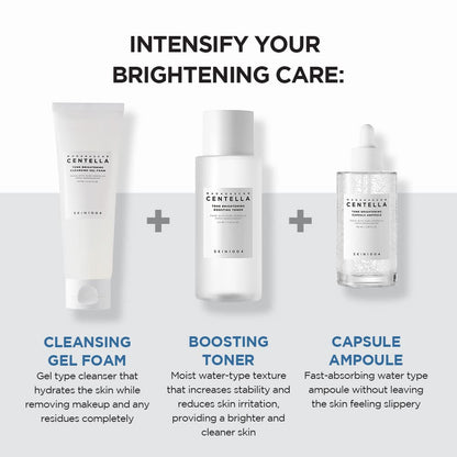 SKIN1004 Tone Glowing Cleansing Gel Foam 125ml – Makeup Remover & Hydrating Face Cleanser