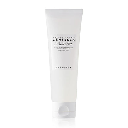 SKIN1004 Tone Glowing Cleansing Gel Foam 125ml – Makeup Remover & Hydrating Face Cleanser