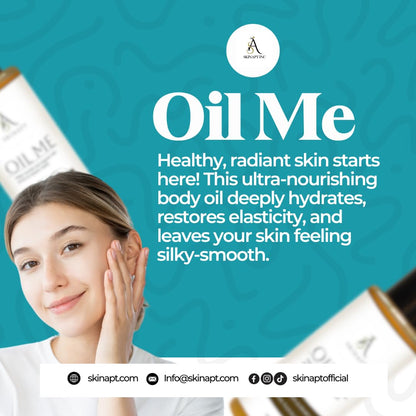 Skinapt Inc Oil Me: Hydrating Stretch Mark Oil for Belly & Body - 100 ml