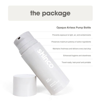 SkinCo Age Reset Advanced Retinol Serum – 1% Liposome Delivery with Hyaluronic Acid & Botanicals | Smooths Fine Lines & Brightens (1 fl oz)