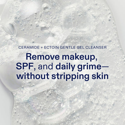 Skinfix Balancing Cleanse + Moisturize Set – Hyaluronic Acid, Mini Ceramide + Ectoin Gentle Gel Cleanser & Barrier Balancing Water Cream – Vegan