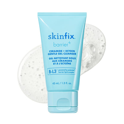 Skinfix Ceramide + Ectoin Gentle Gel Cleanser Mini – Removes Makeup & SPF, Hydrates Skin | Vegan & Cruelty-Free