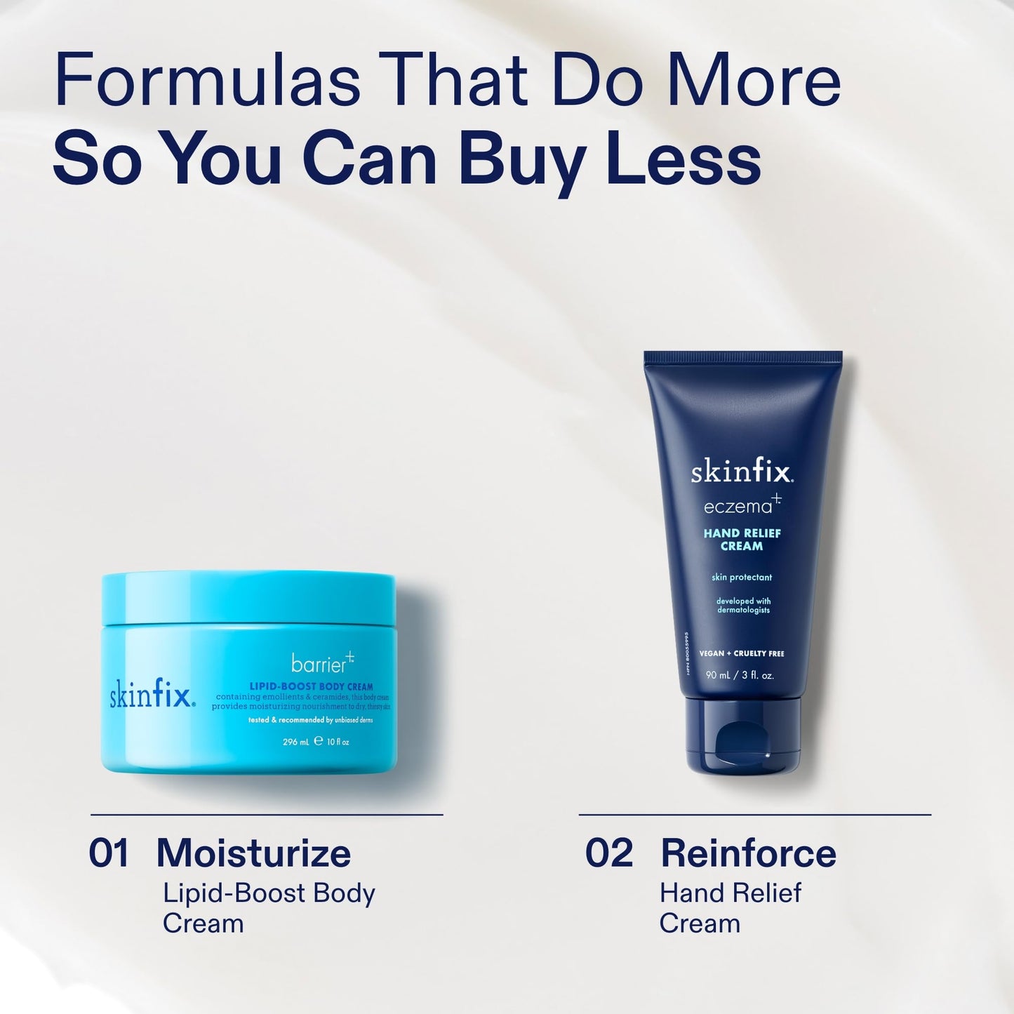 Skinfix Lipid-Boost Body Cream – 10 oz, Fragrance-Free, Vegan & Cruelty-Free Hydration & Barrier Support