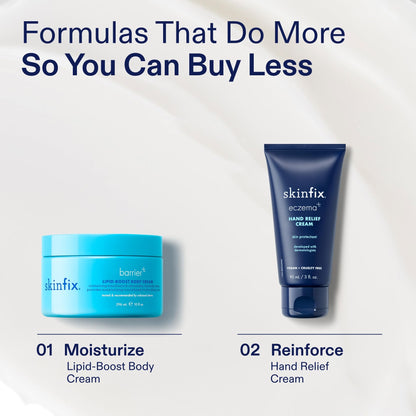 Skinfix Lipid-Boost Body Cream – 10 oz, Fragrance-Free, Vegan & Cruelty-Free Hydration & Barrier Support