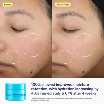 Skinfix Nourishing Cleanse + Moisturize Set with Hyaluronic Acid — Mini Foaming Oil Cleanser + Cream | Vegan & Cruelty-Free