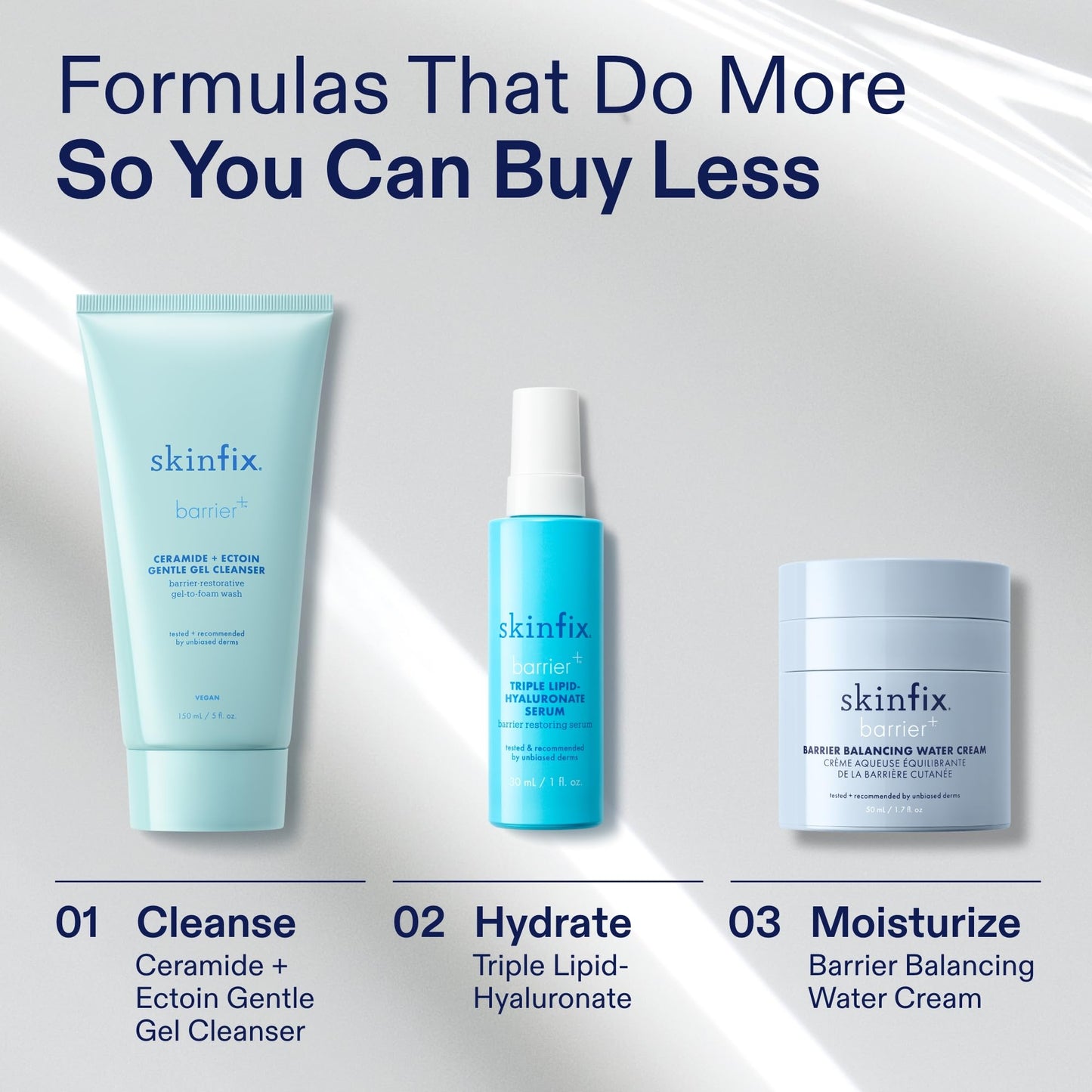 Skinfix Triple Lipid-Hyaluronate Serum | Hydrating Facial Serum 1 oz