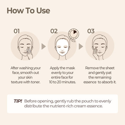 SKINFOOD 1957 Rice Daily Sheet Mask – Hydrating & Nourishing Vegan Korean Skincare