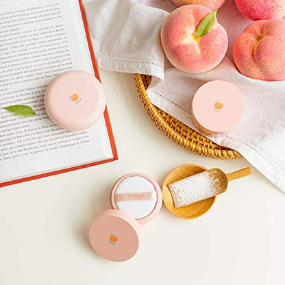 SKINFOOD 1957 Peach Cotton Multi Finish Powder 15g | Sebum Control for Oily Skin