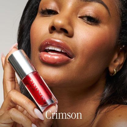 SKINN Luminous Lip Oil Bundle (Golden & Blush) – Supports Collagen, Smooth Lines, Hydration