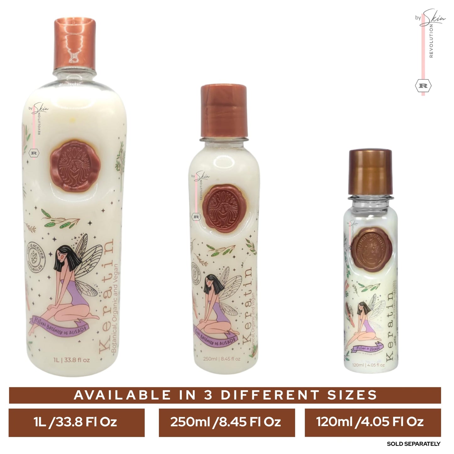 Skin Revolution Ritual Botánico Keratina Orgánica – Organic Keratin Hair Treatment (1 Liter)