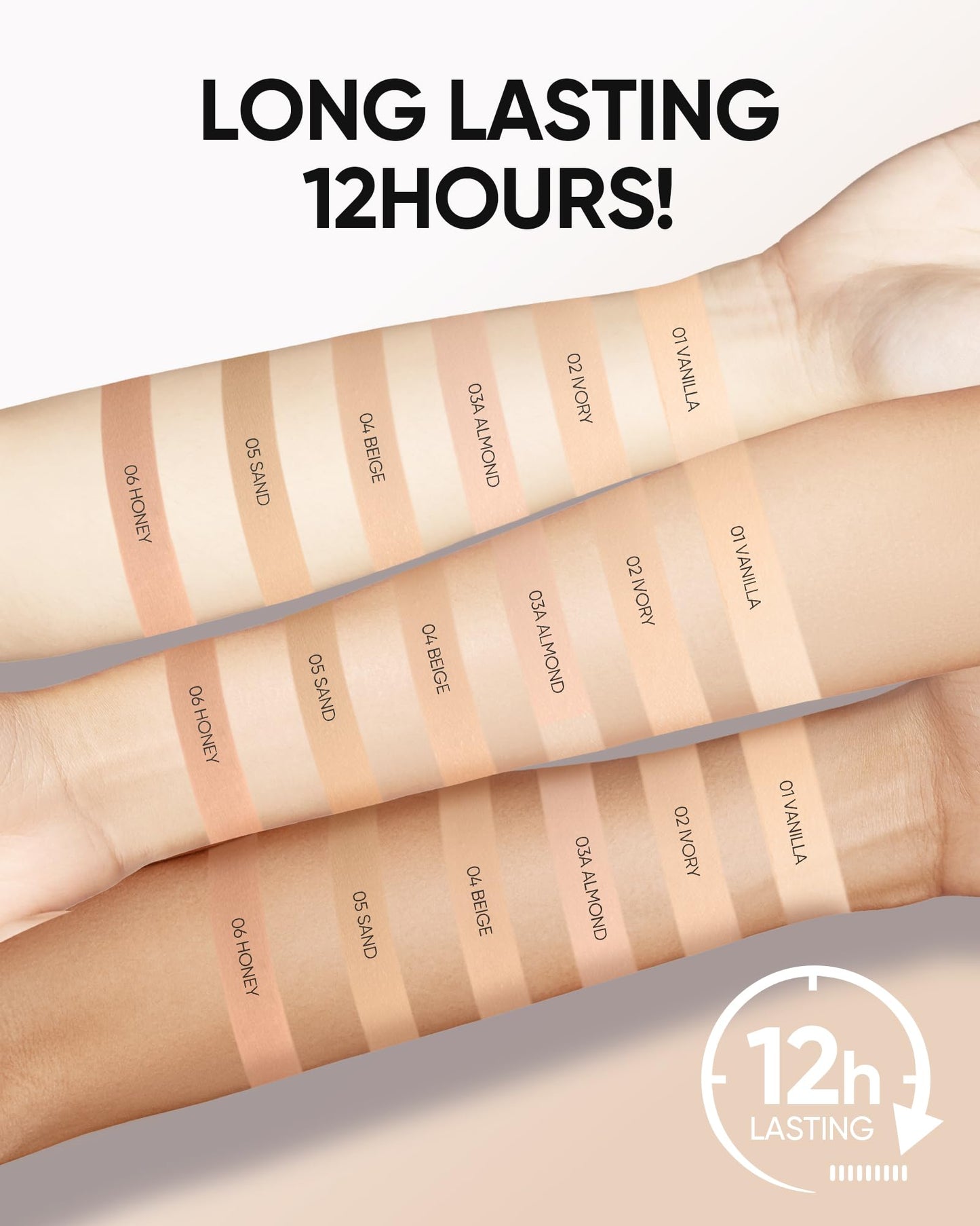 SKINTIFIC Cushion Foundation | Full Coverage, Weightless Feel, Satin Glow | Sweatproof & Waterproof
