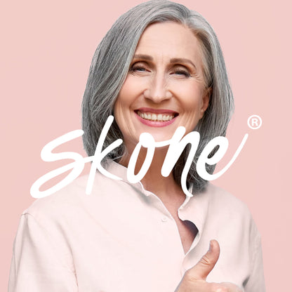 Skone Brow Wand Pencil with Brush – Creamy Chai for Gray Hair, Waterproof