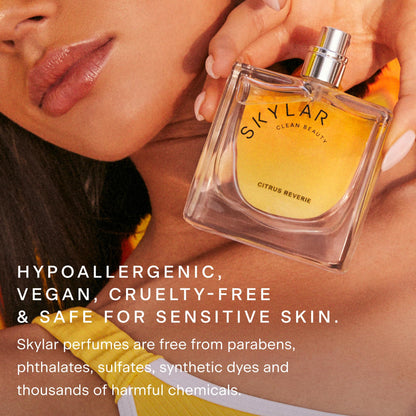 Skylar Citrus Reverie Eau de Parfum – Hypoallergenic, Vegan, Clean Fragrance