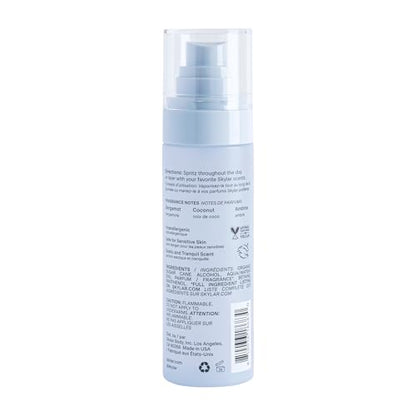 Skylar Coconut Cove Hair & Body Mist – Hypoallergenic, Clean Fragrance